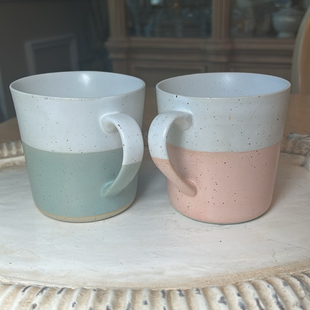West Elm Stoneware Mugs (2) - Picture 7 of 7